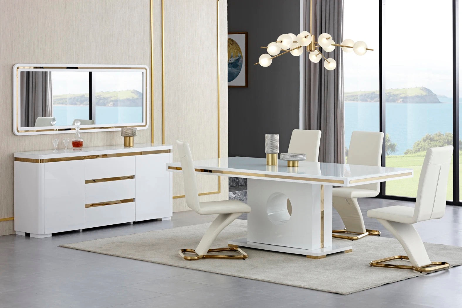 VEXO Cabinet Base Dining Table