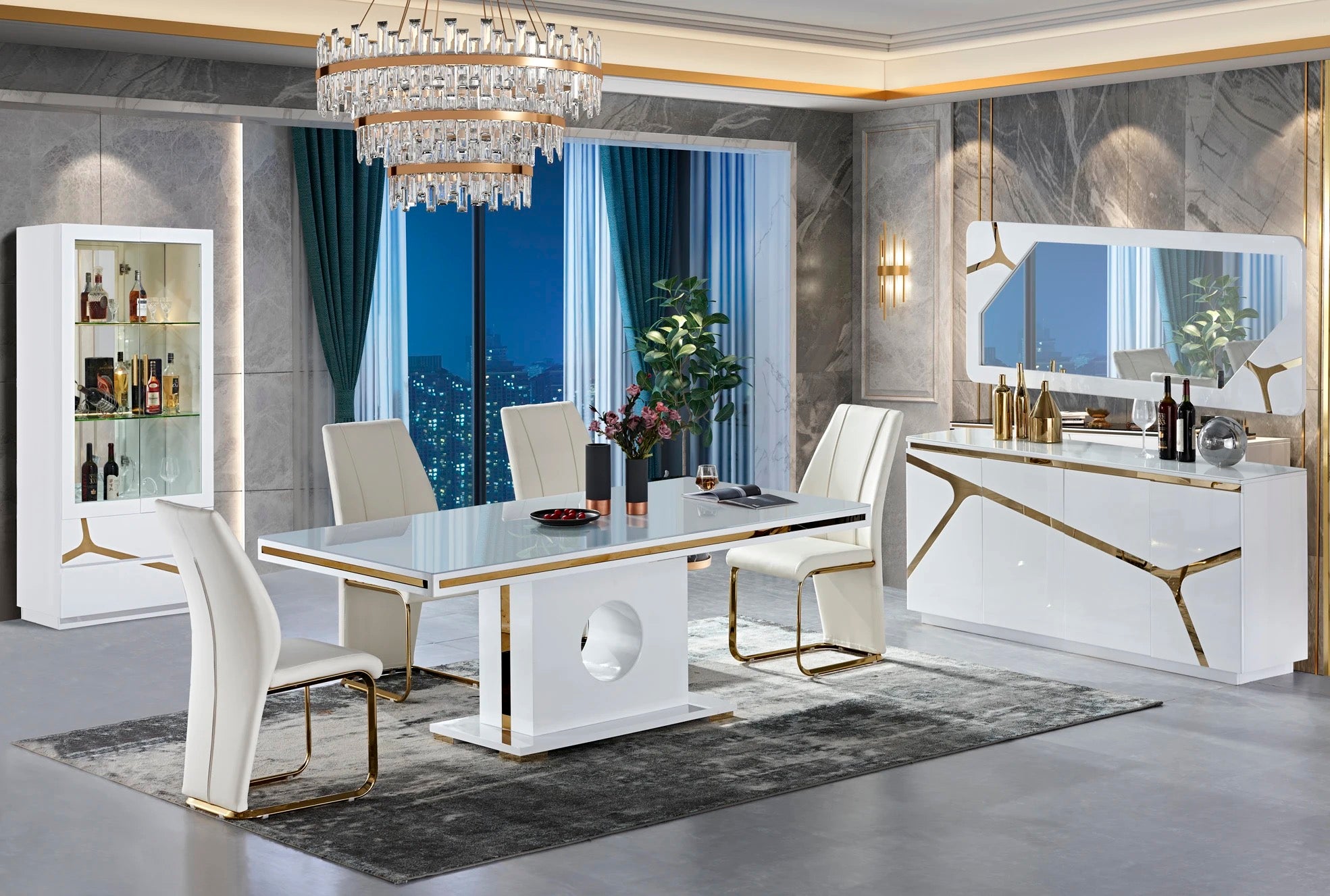 VEXO Cabinet Base Dining Table