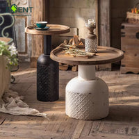 KIMI Classic Round Double Nested Coffee Table