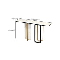 ZOTA Stone Base Console Table