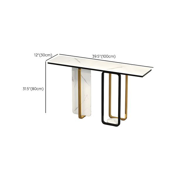 ZOTA Stone Base Console Table