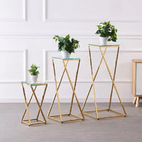 KATA 3-Sizes X Base Plant Stand