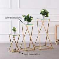 KATA 3-Sizes X Base Plant Stand