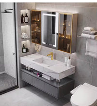 VILIN Stone Top Cabinet Vanity