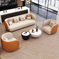 KAZA Stripy Round Armchair