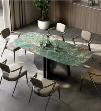 ZINFO Plus Steel Base Dining Table