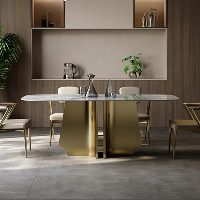 ZINFO Plus Steel Base Dining Table