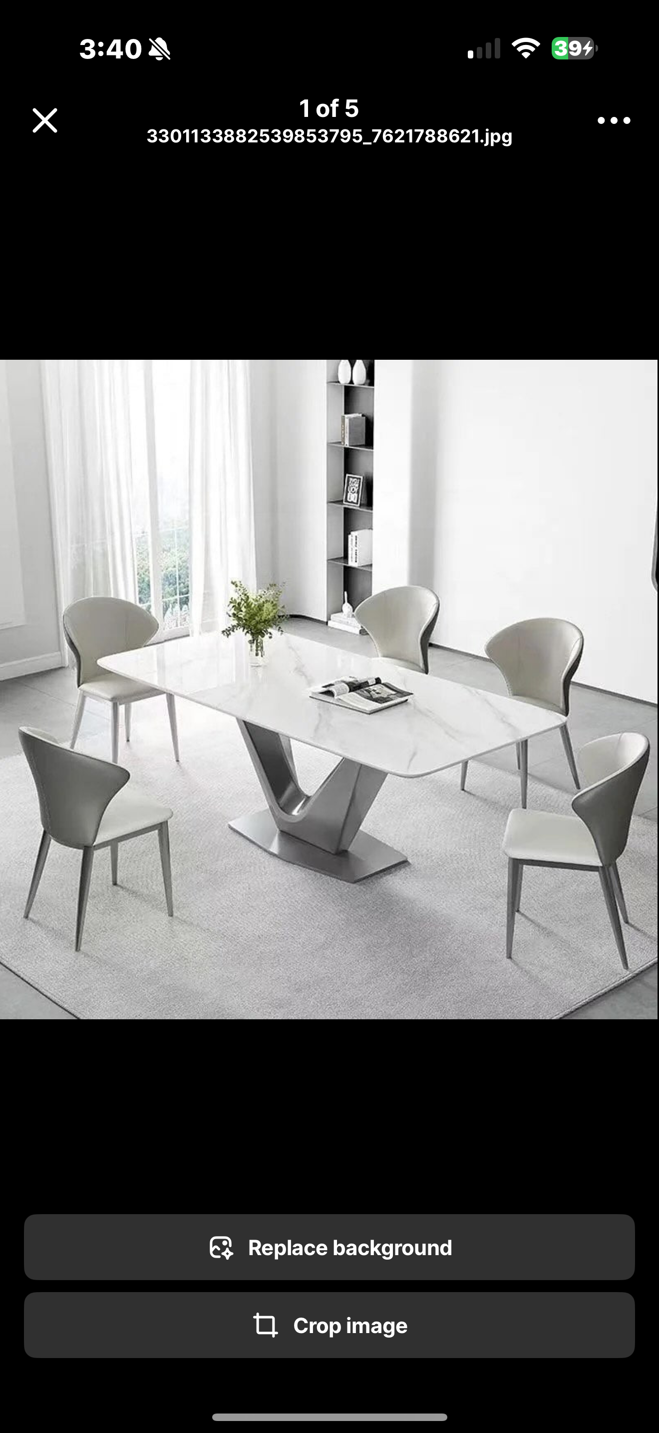 VAKO V Base Dining Table