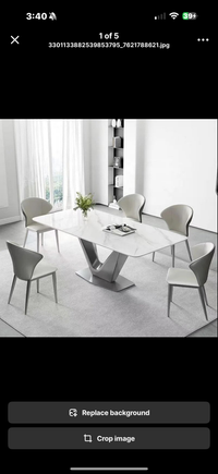 VAKO V Base Dining Table